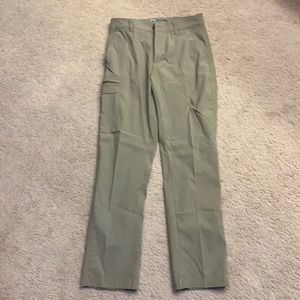 Men’s khaki slacks